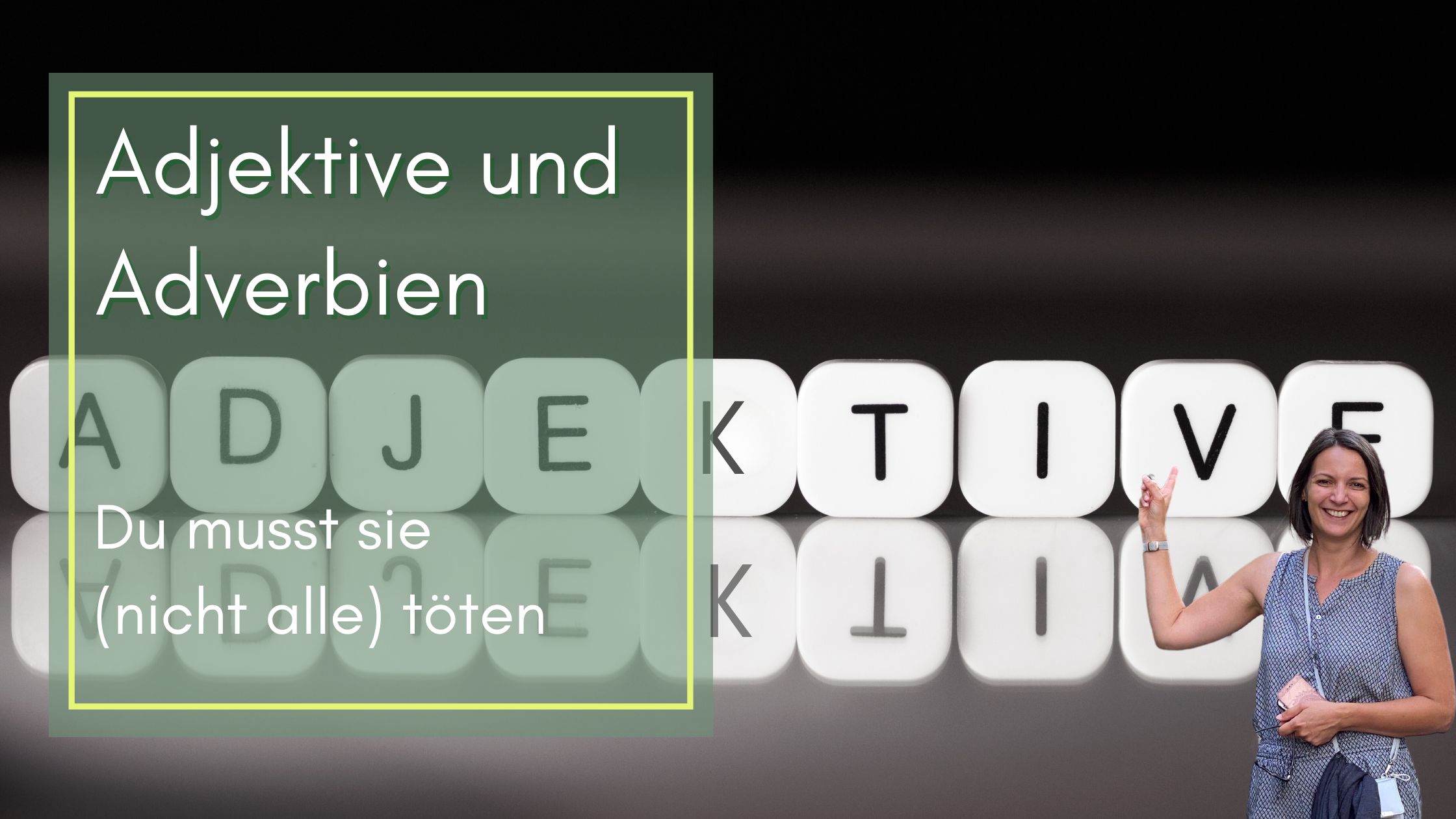 Adjektive und Adverbien in belletristischen Texten